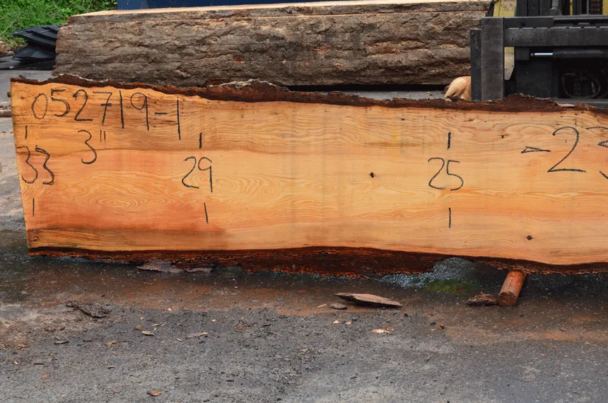 052719-01 Oregon Fir Slab