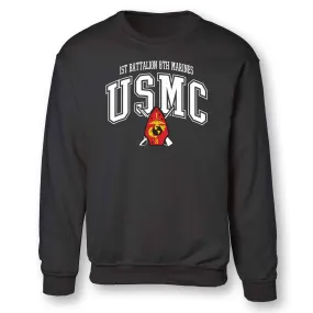 1st Battalion 8th Marines Arched Sweatshirt