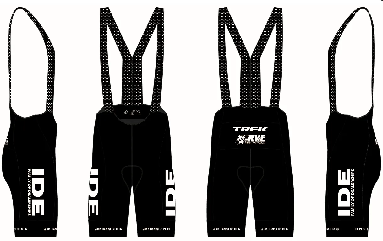 2024 "Ide Racing" Cycling Bib Shorts