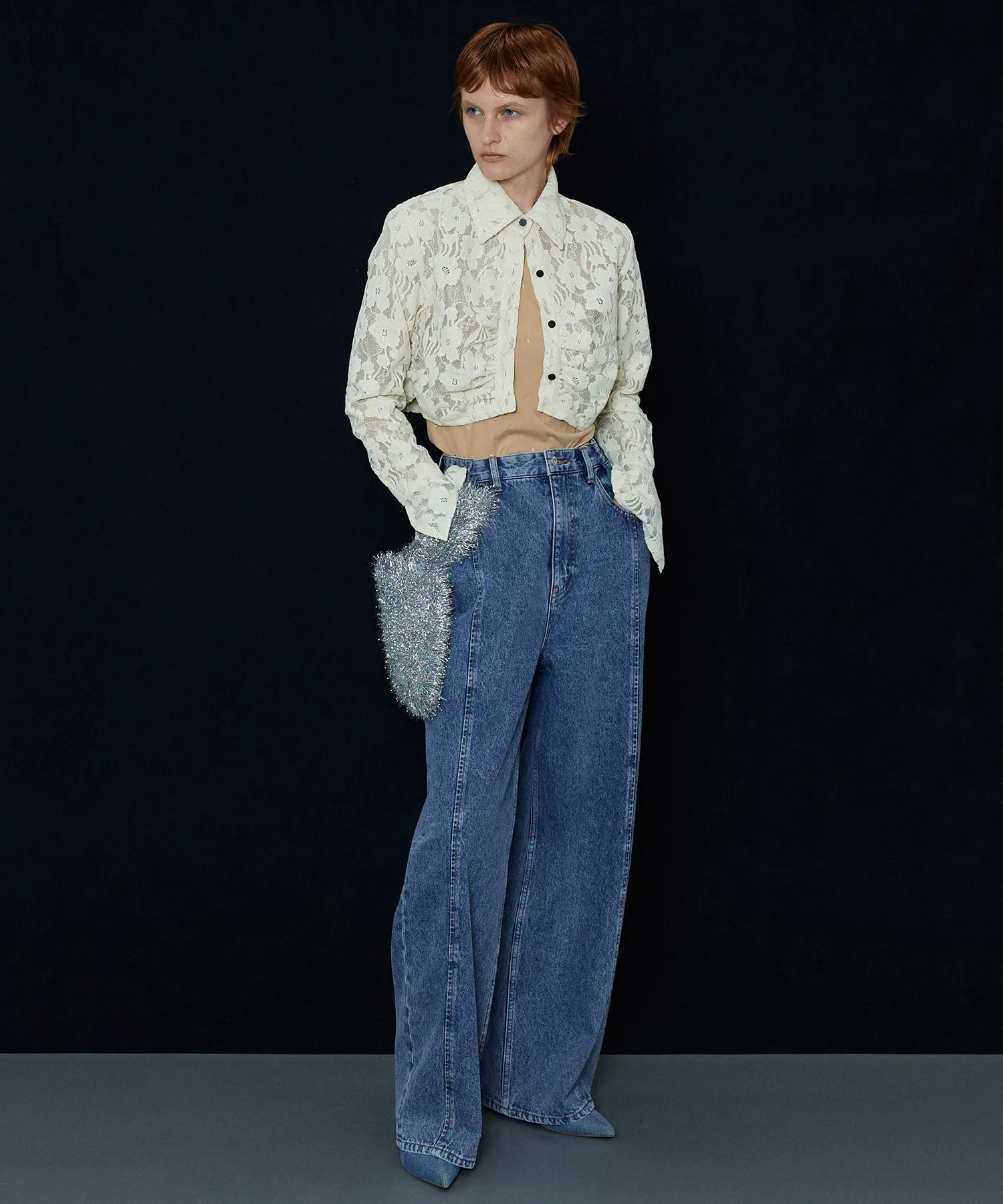 2way Waist Denim Pants