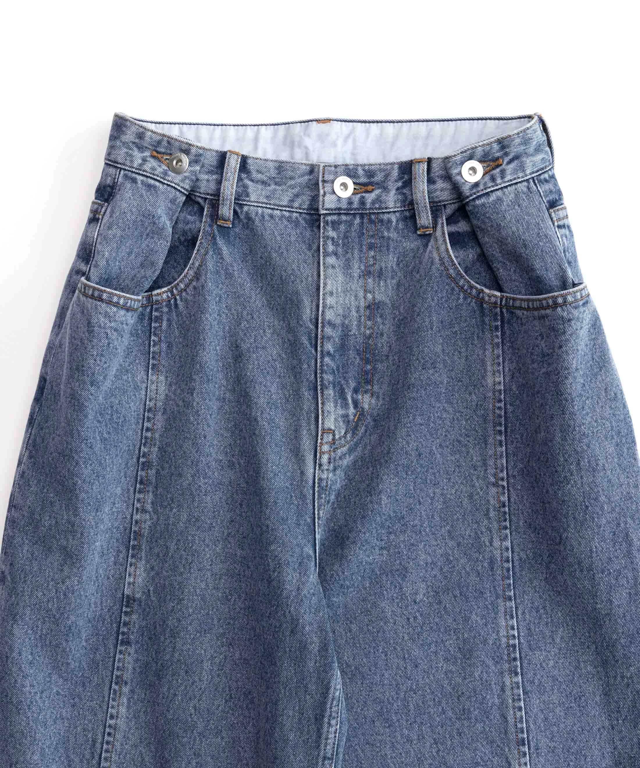 2way Waist Denim Pants