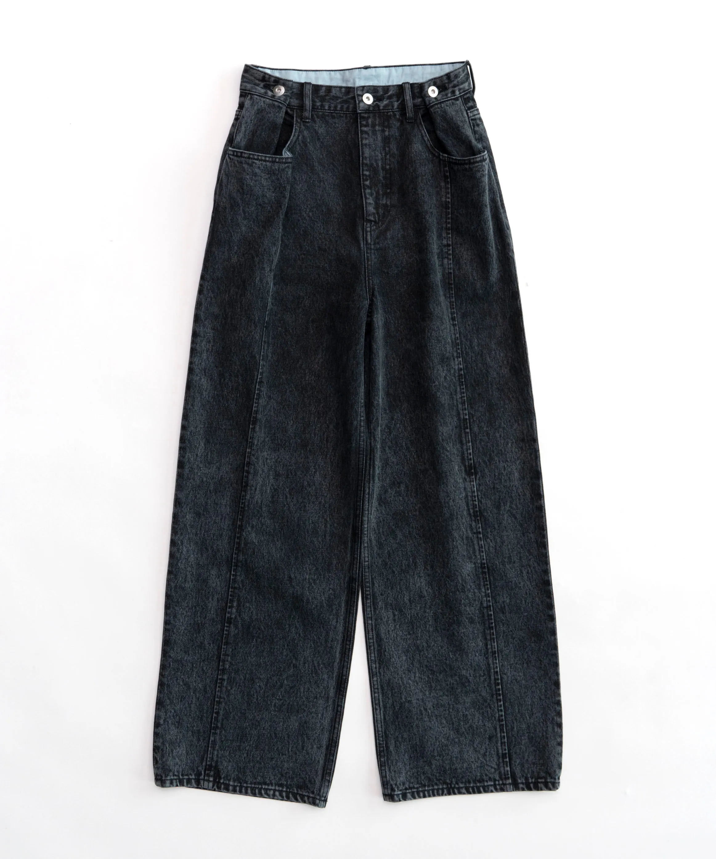 2way Waist Denim Pants