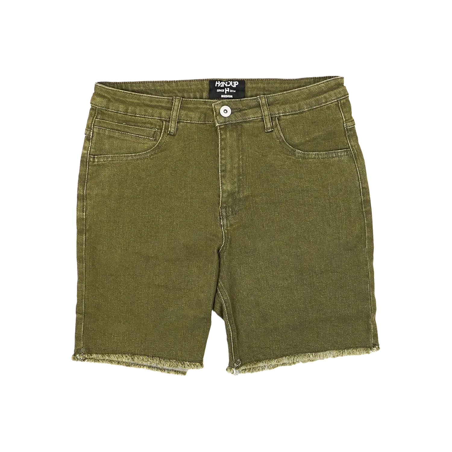 5.5" Stretch Jorts - Army Olive