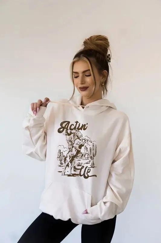 Actin Up Graphic Heavyweight Hoodie