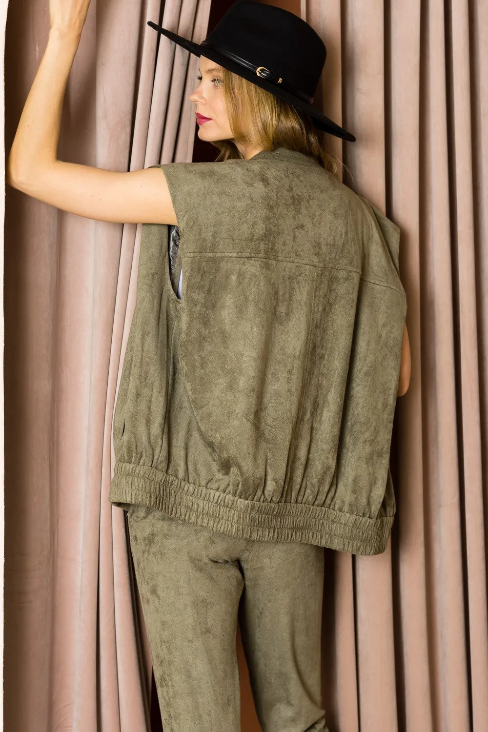Allison Suede Vest