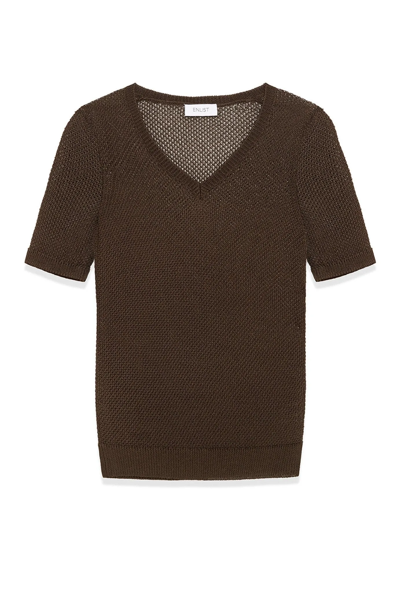 Ami Sweater: Open Mesh Weave Sweater