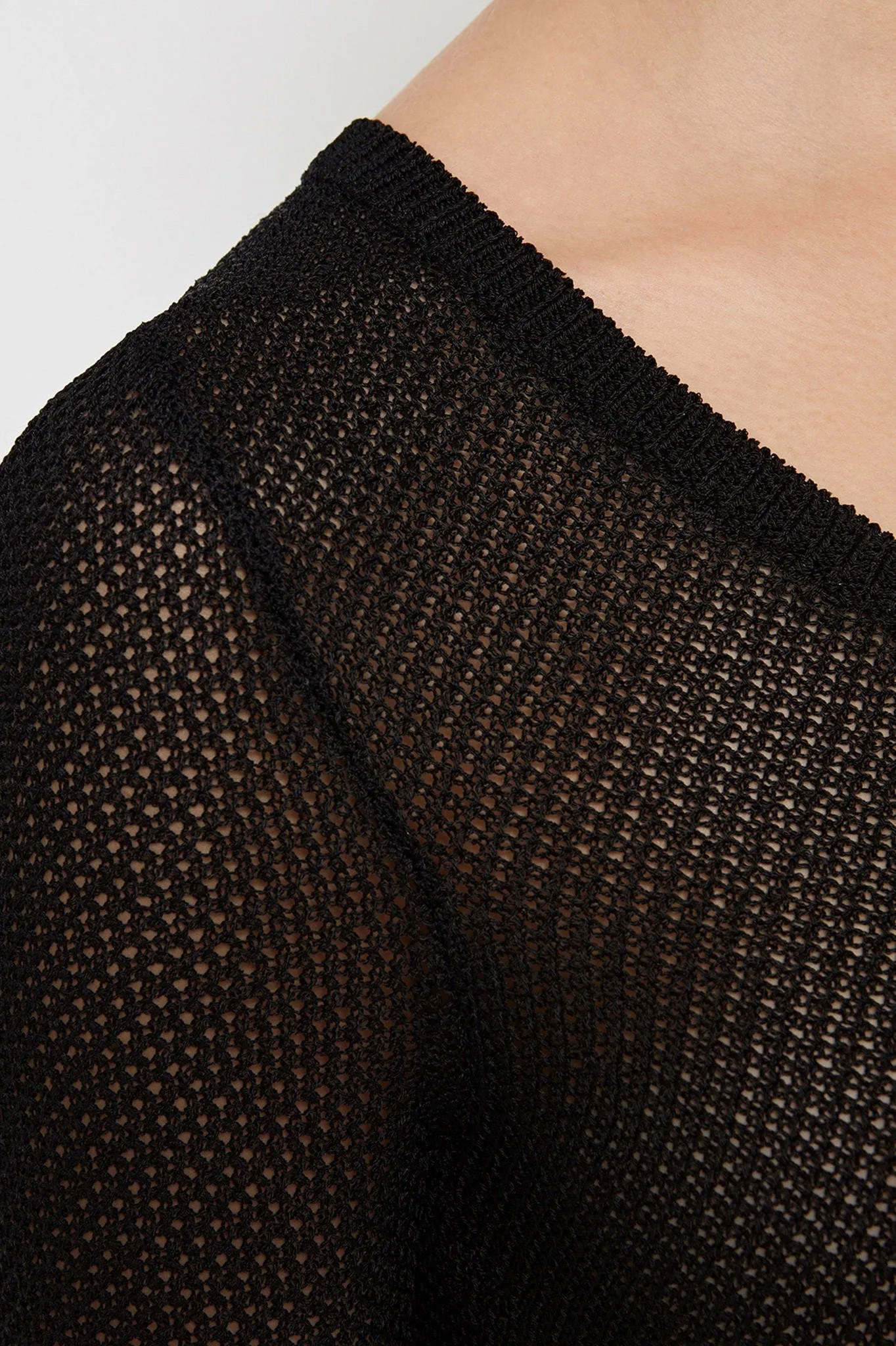 Ami Sweater: Open Mesh Weave Sweater