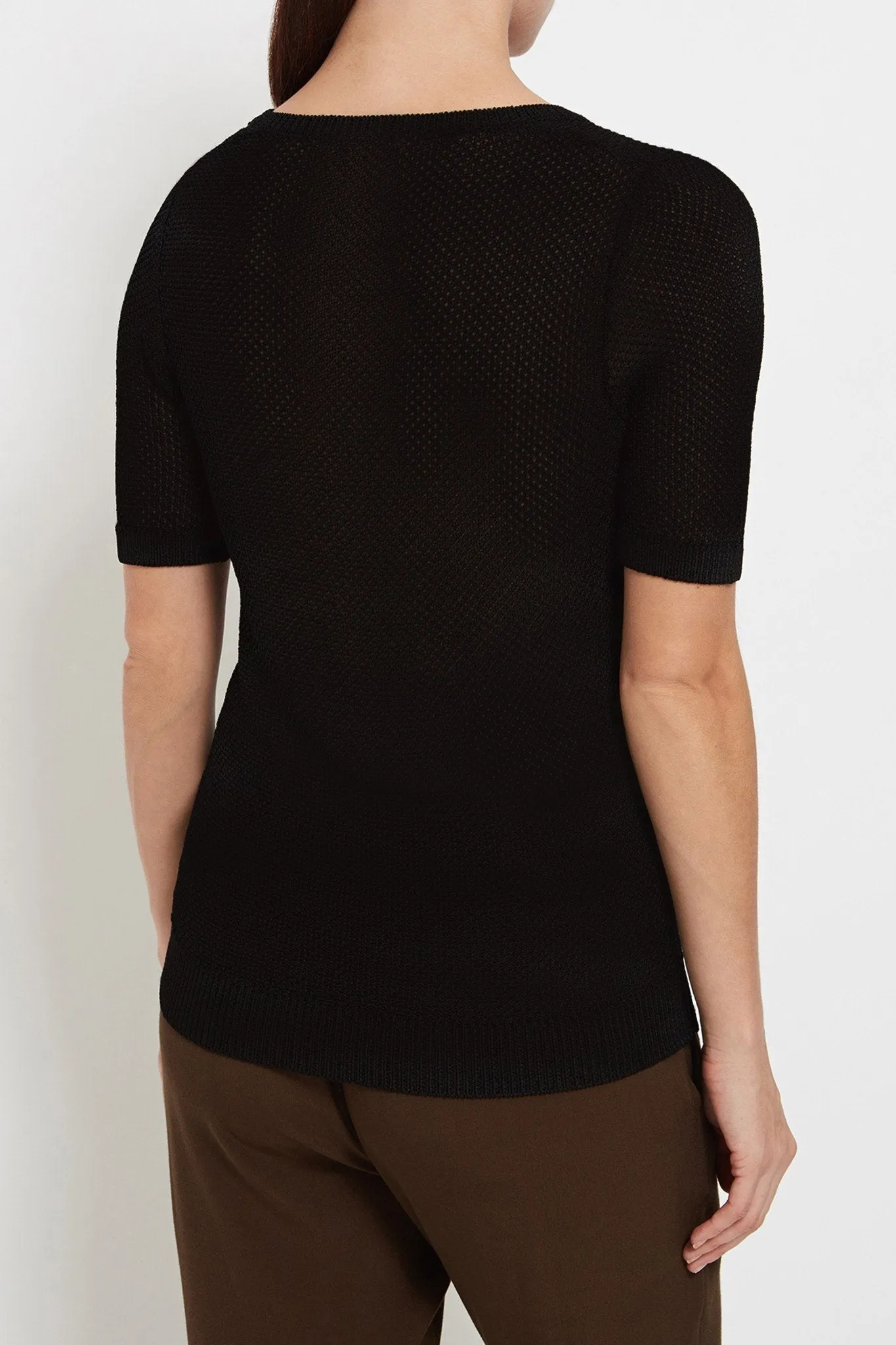 Ami Sweater: Open Mesh Weave Sweater