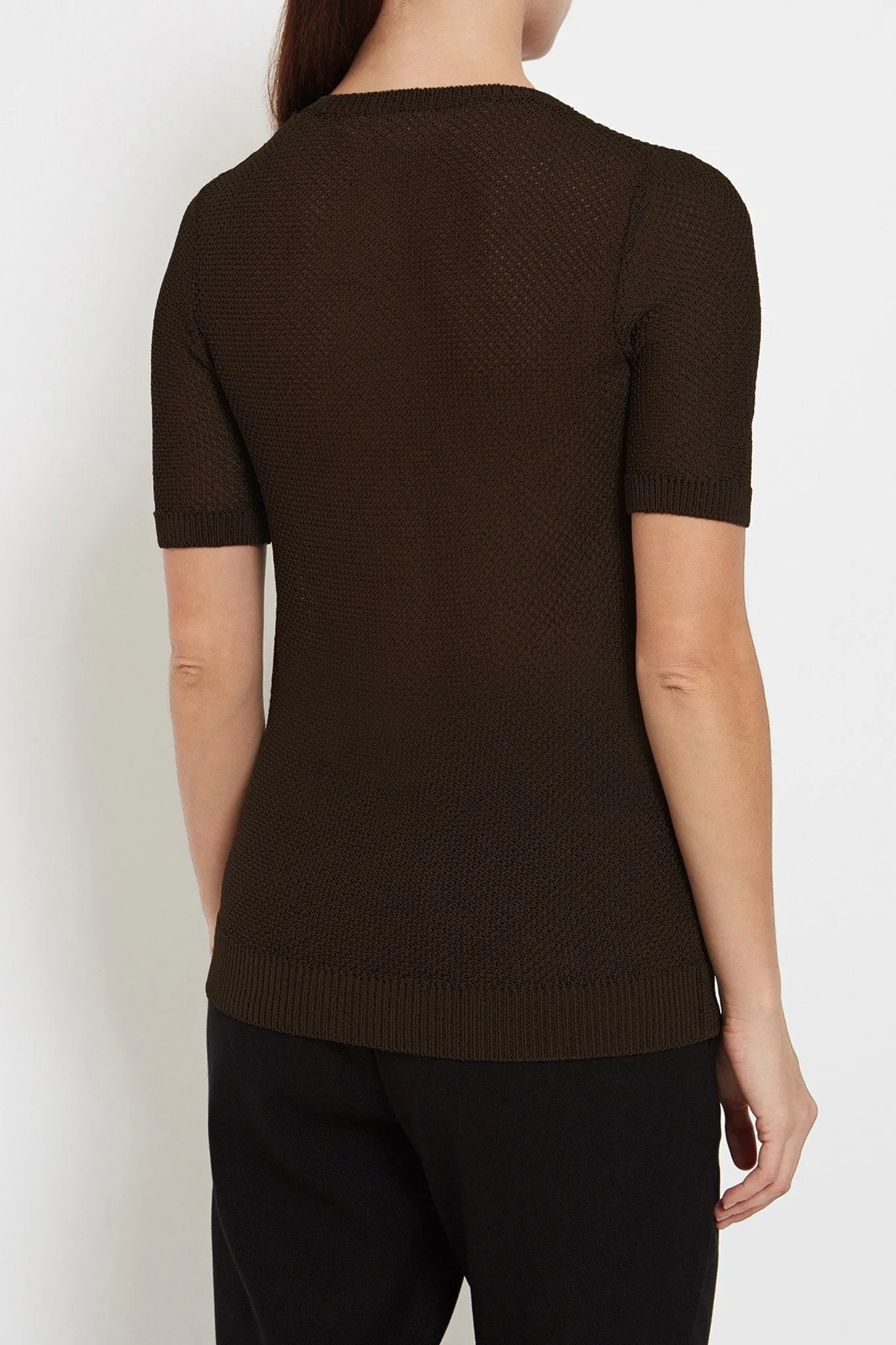 Ami Sweater: Open Mesh Weave Sweater