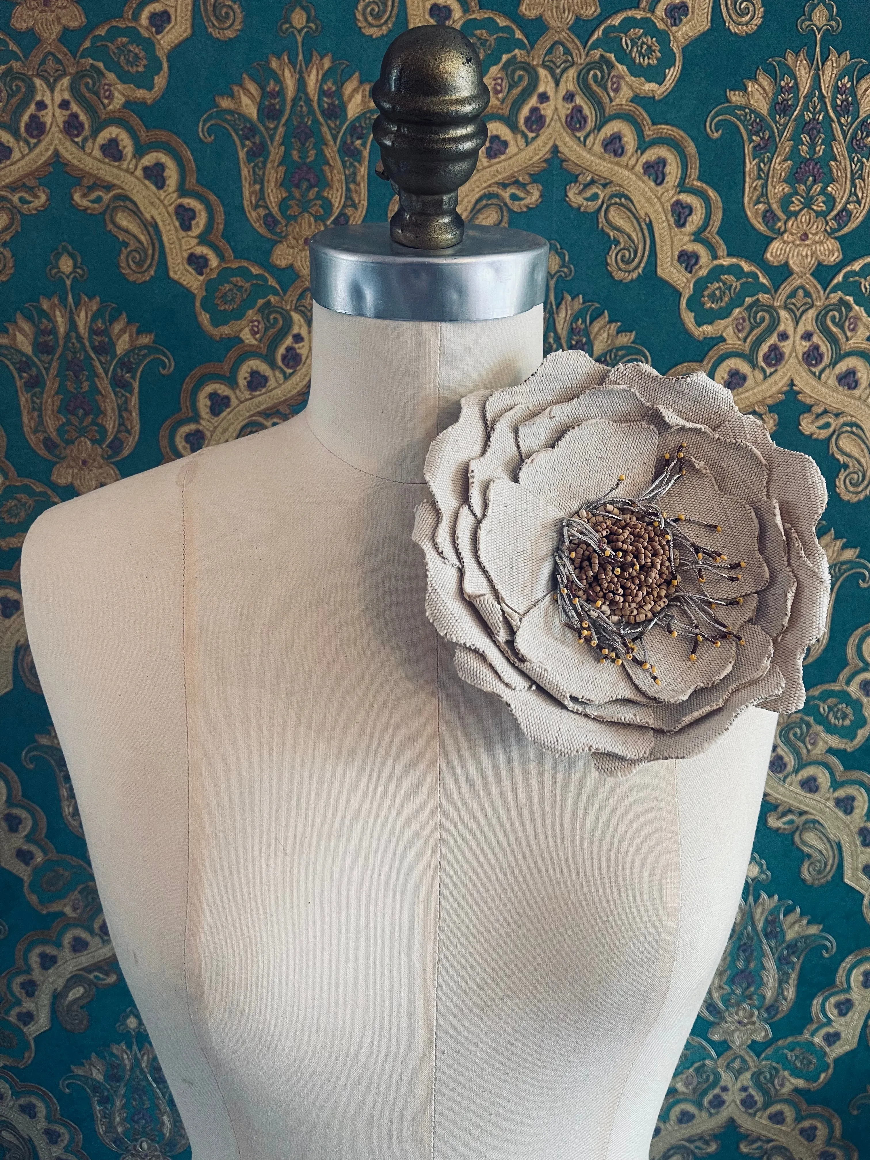 Anemone Flower Brooch
