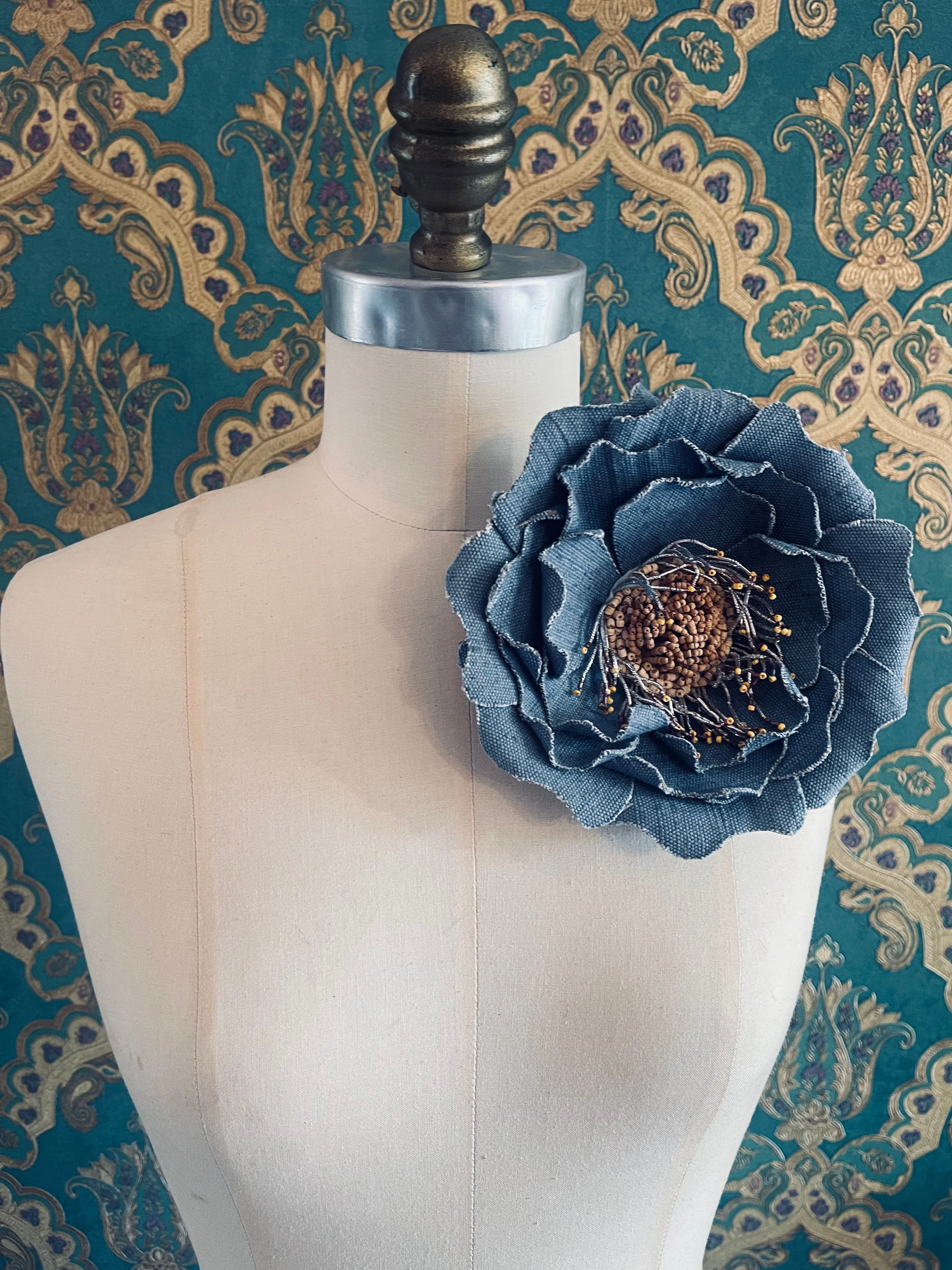 Anemone Flower Brooch