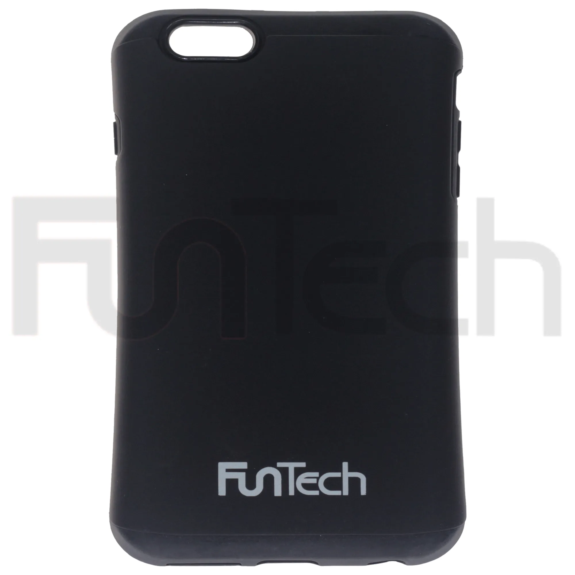 Apple iPhone 6/6S Plus Vest Shockproof Case, Color Black.