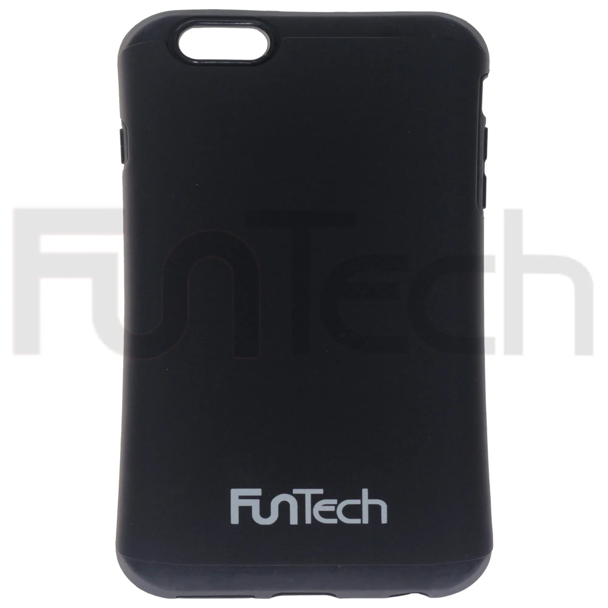 Apple iPhone 6/6S Plus Vest Shockproof Case, Color Black.