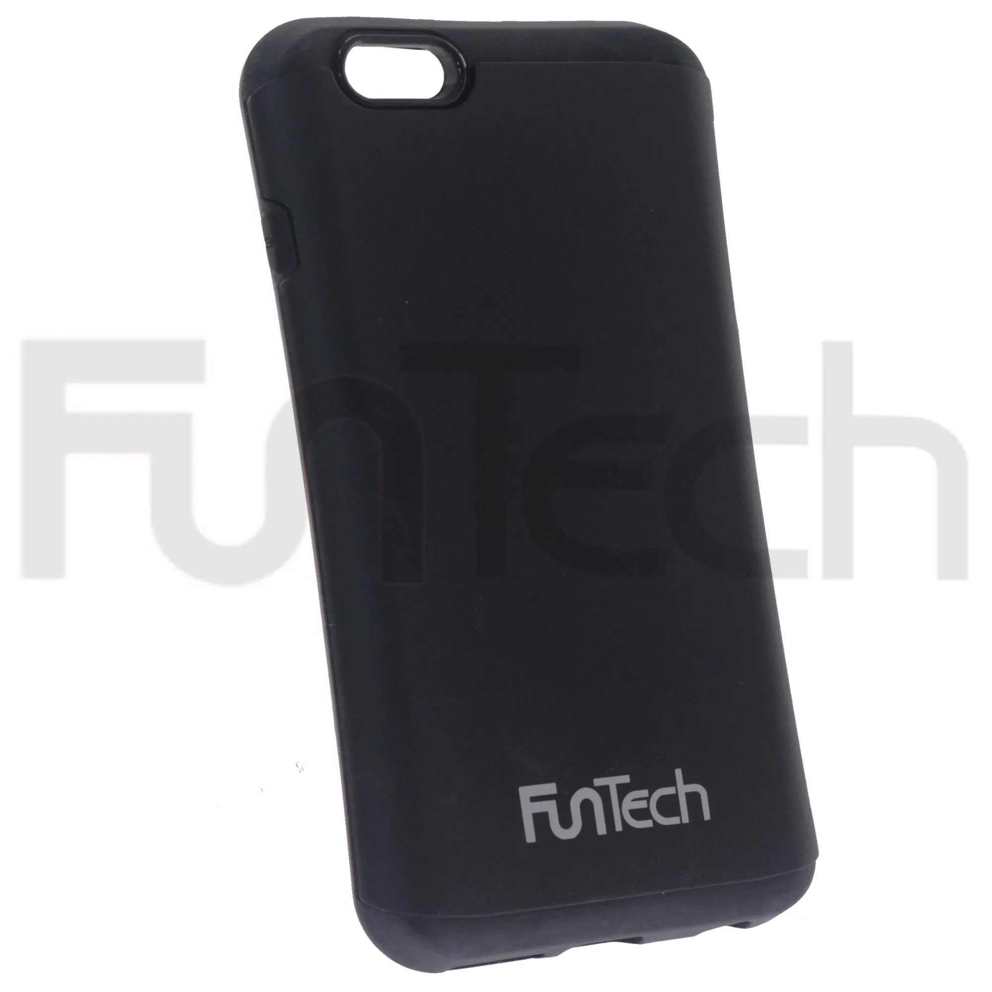 Apple iPhone 6/6S Plus Vest Shockproof Case, Color Black.