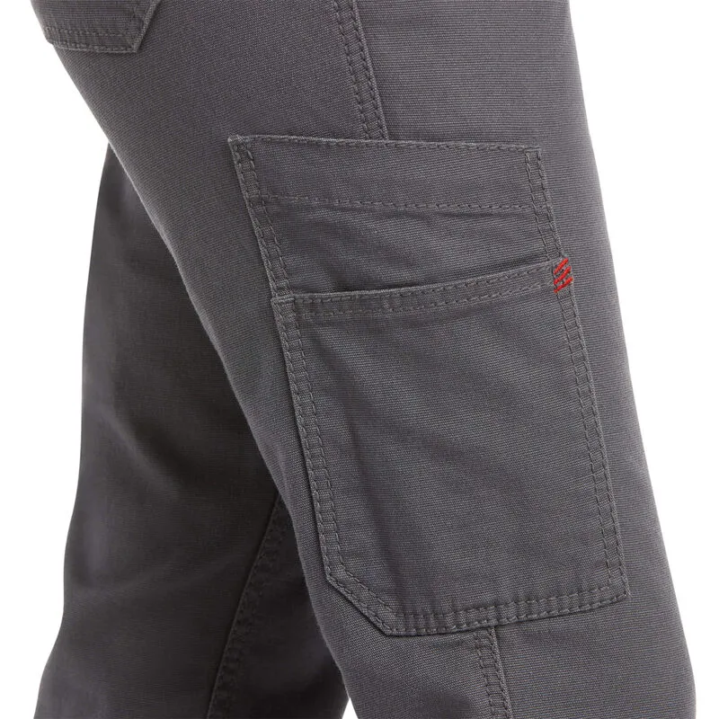 Ariat Women's FR Stretch DuraLight Canvas Stackable Straight Leg Pant