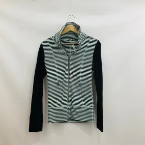Athletic Jacket By Lululemon In Striped Pattern, Size: 2