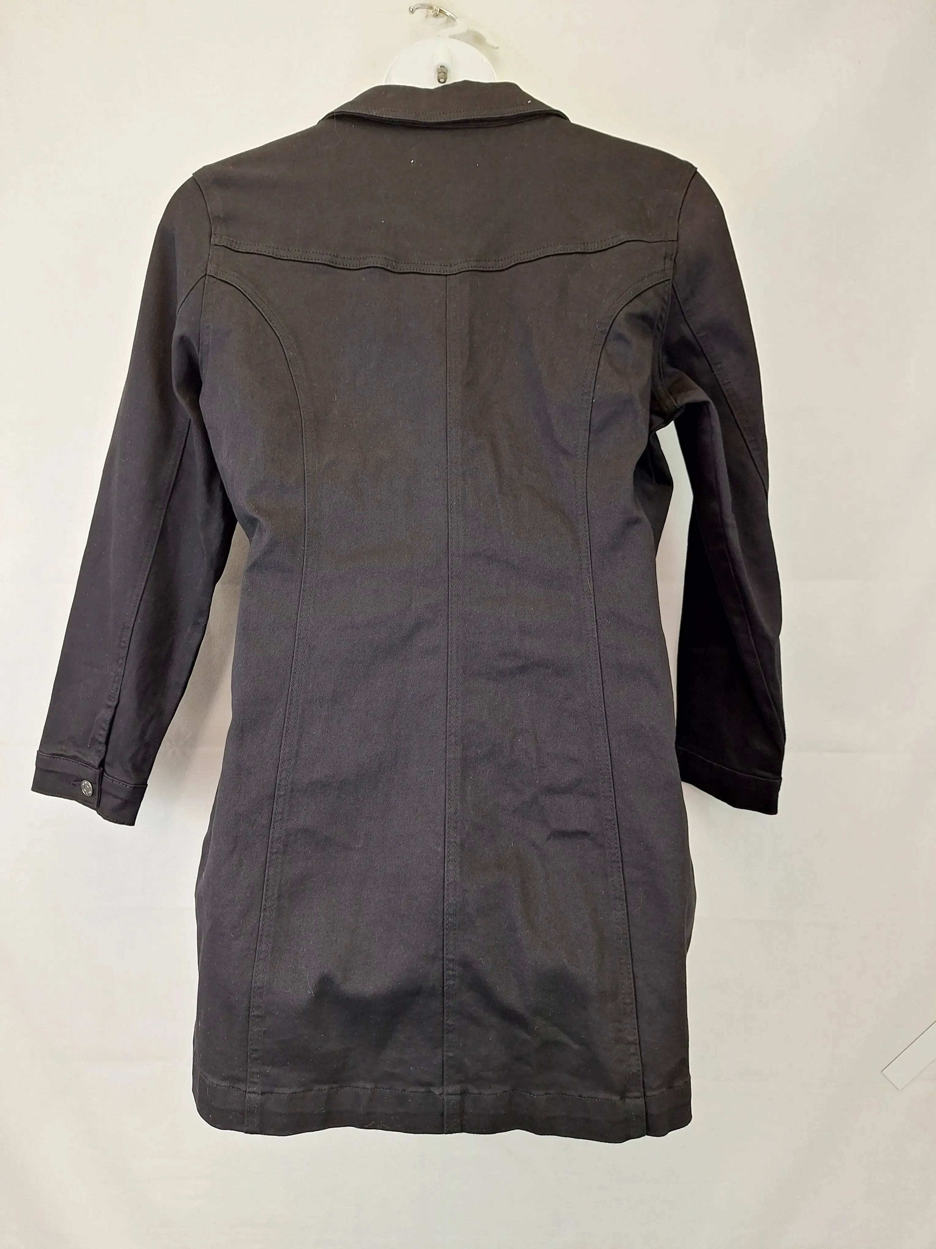 Atmos & Here Heavy Denim Shirt Mini Dress Size 18