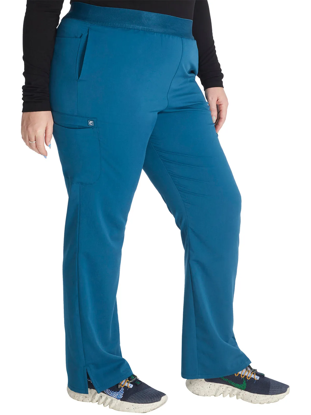 Atmos - Women's Mid Rise Straight Leg Cargo Pant