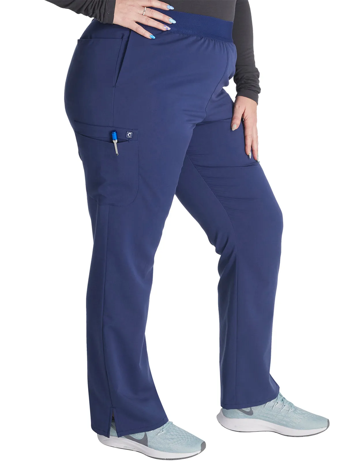 Atmos - Women's Mid Rise Straight Leg Cargo Pant