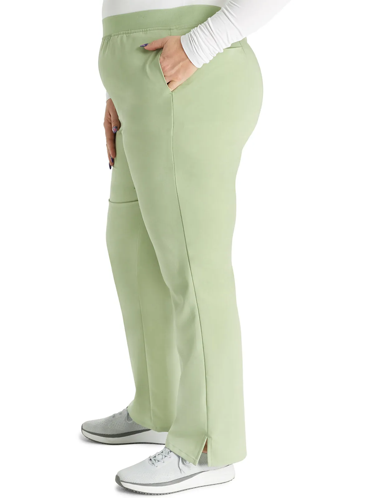 Atmos - Women's Mid Rise Straight Leg Cargo Pant