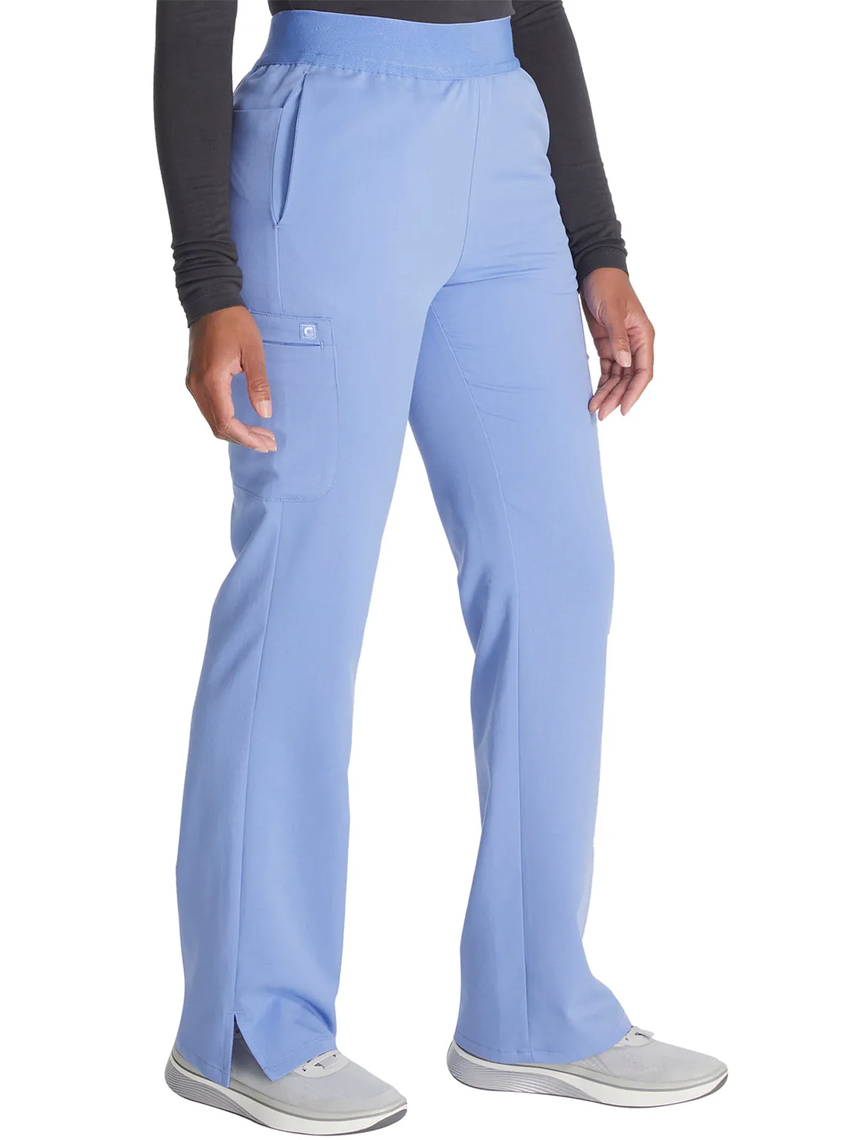 Atmos - Women's Mid Rise Straight Leg Cargo Pant