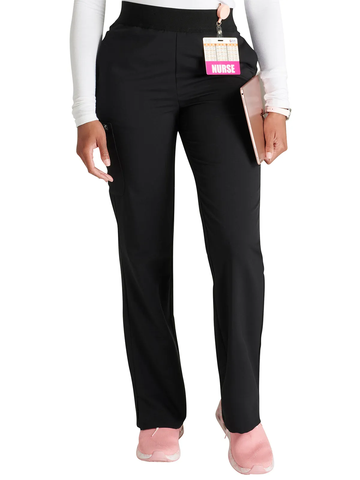 Atmos - Women's Mid Rise Straight Leg Cargo Pant