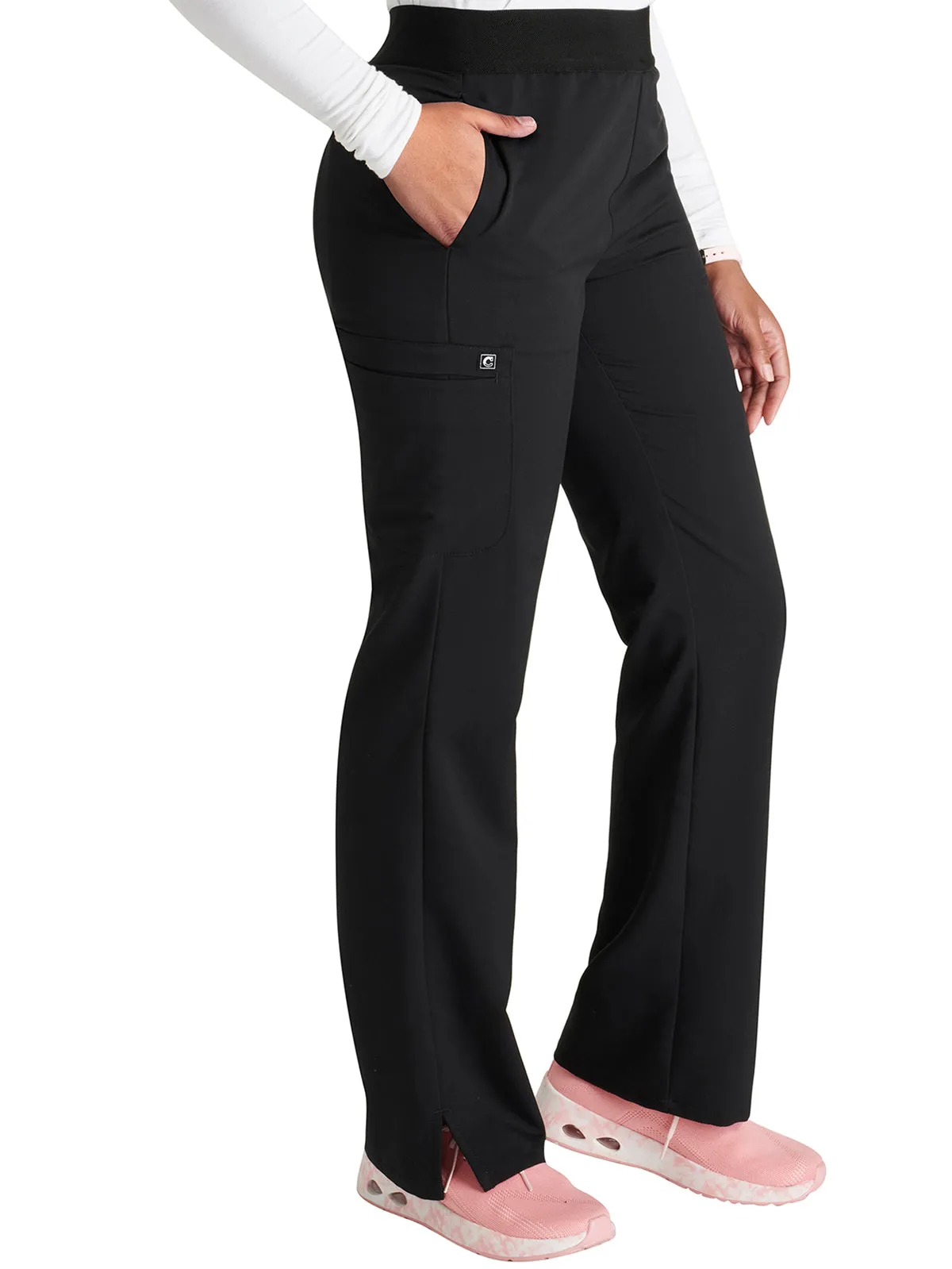 Atmos - Women's Mid Rise Straight Leg Cargo Pant