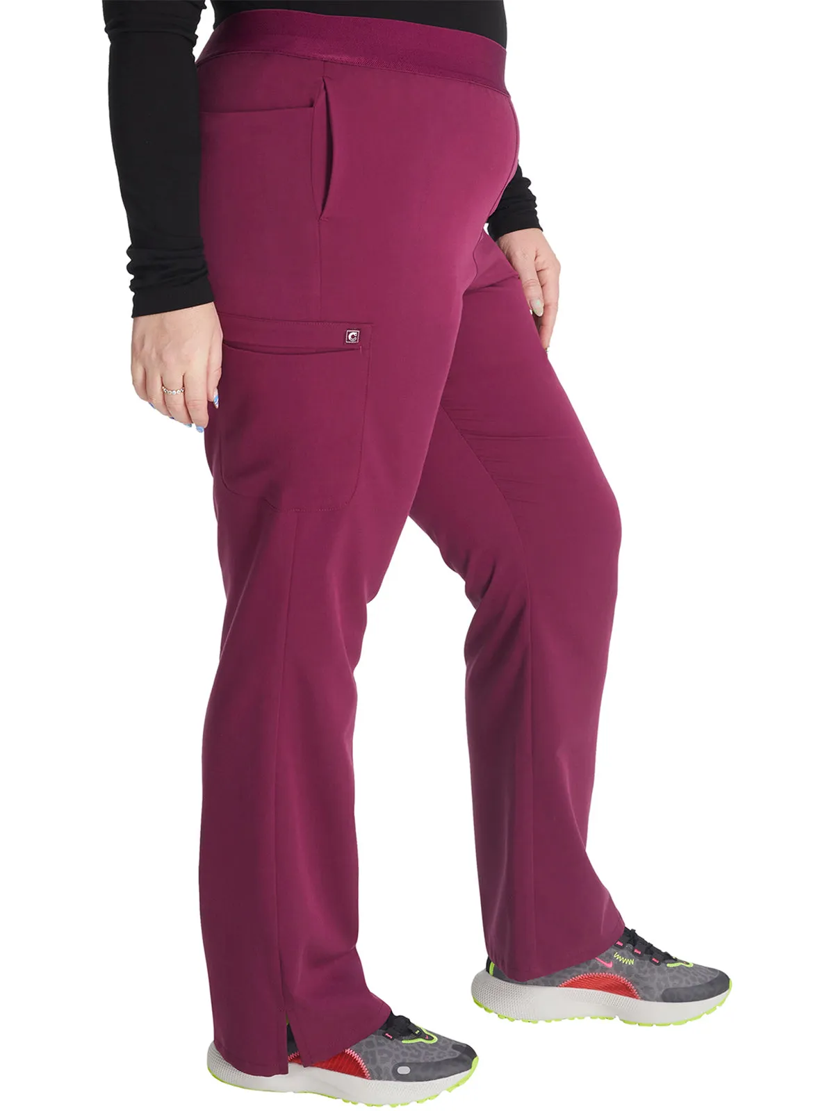 Atmos - Women's Mid Rise Straight Leg Cargo Pant