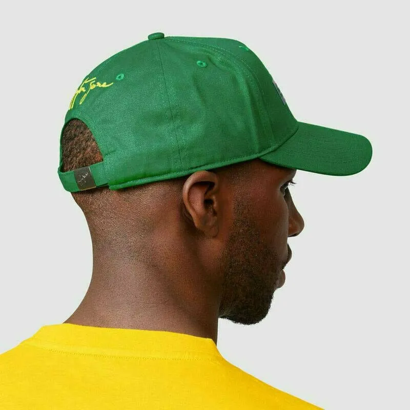 Ayrton Senna Logo Baseball Hat - Navy/Green