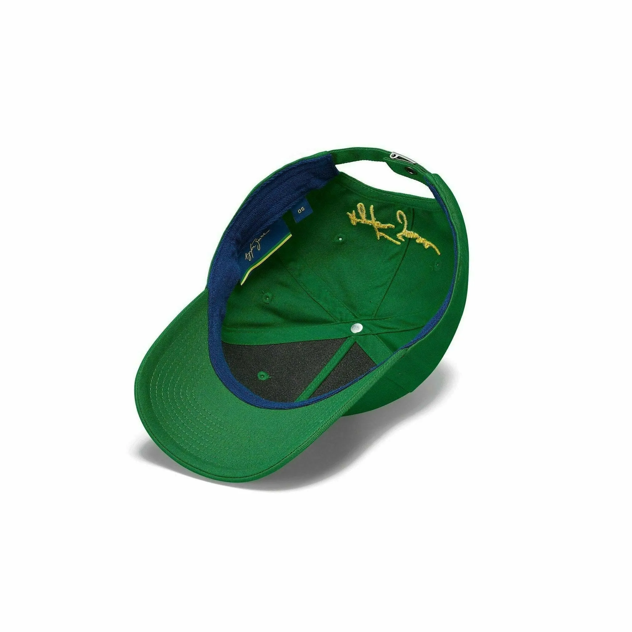 Ayrton Senna Logo Baseball Hat - Navy/Green