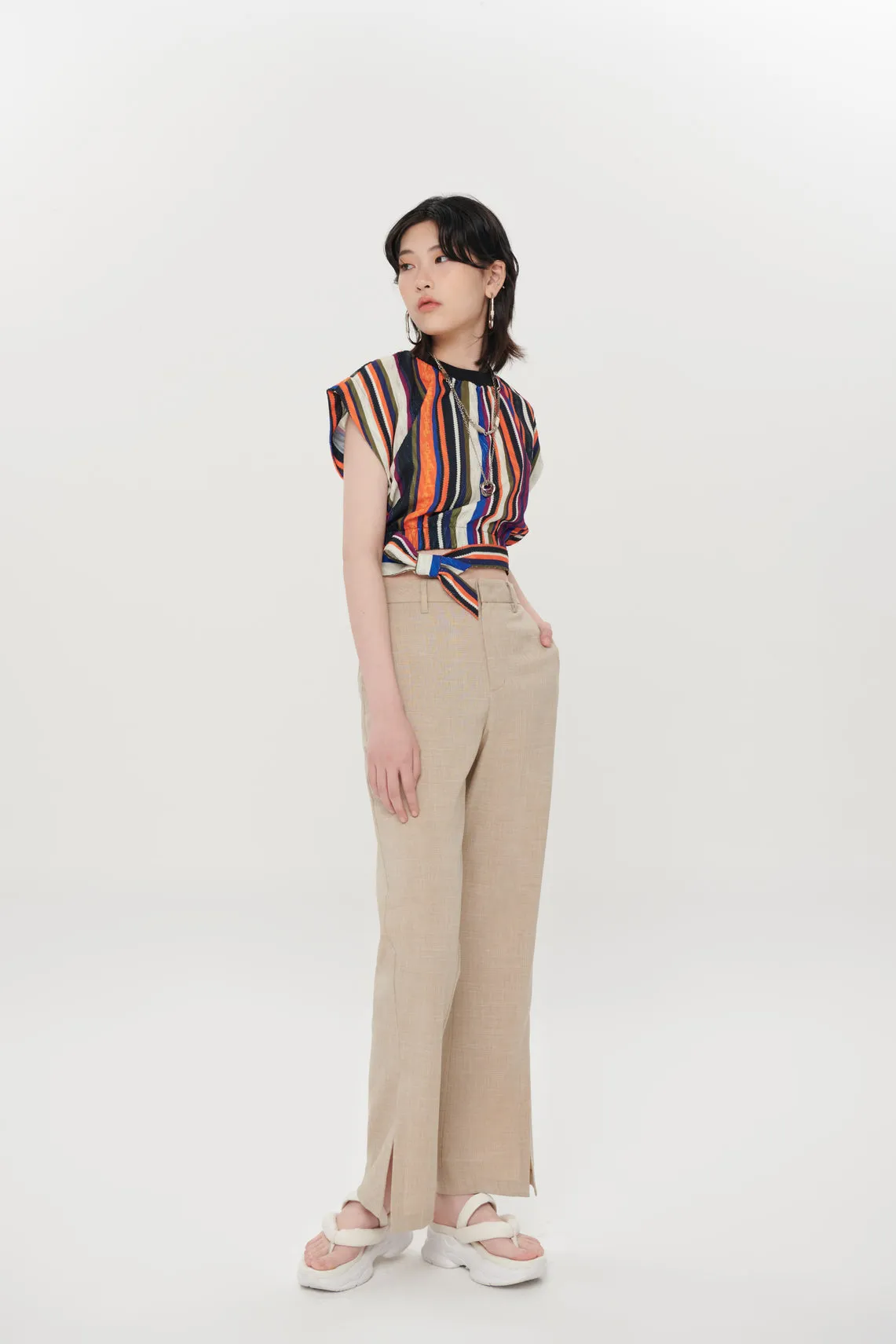 Bell Cut Pants