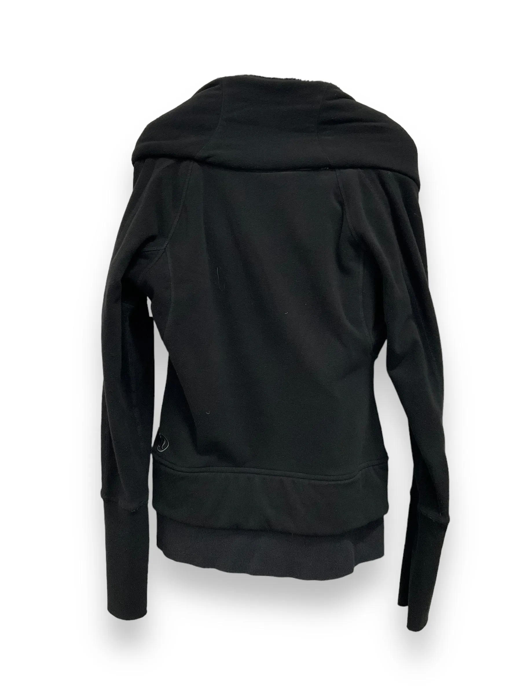 Black Athletic Jacket Lululemon, Size 6