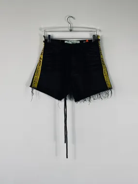 Black Coated Finish Shorts