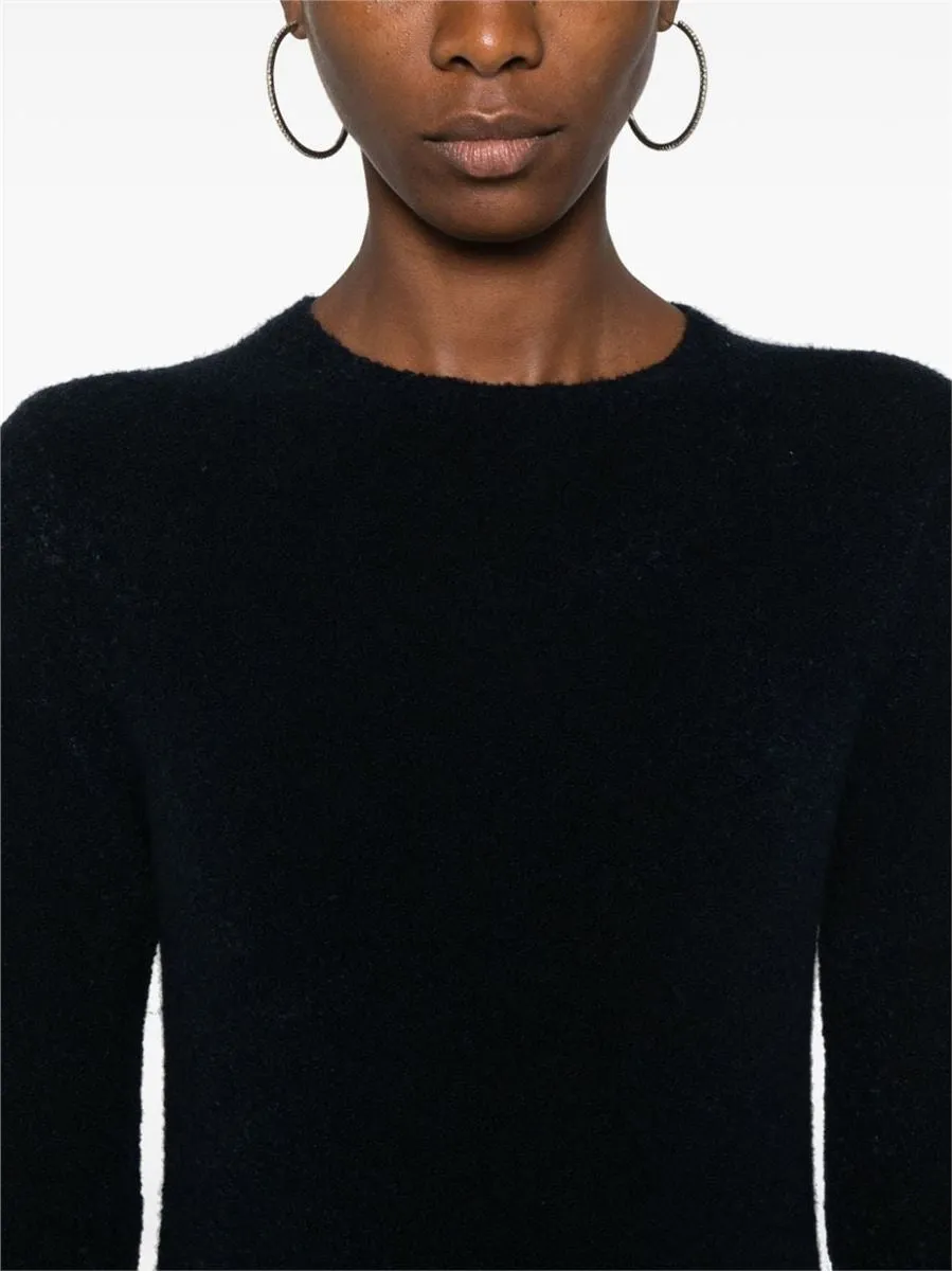 BOUCLÉ CREW-NECK SWEATER