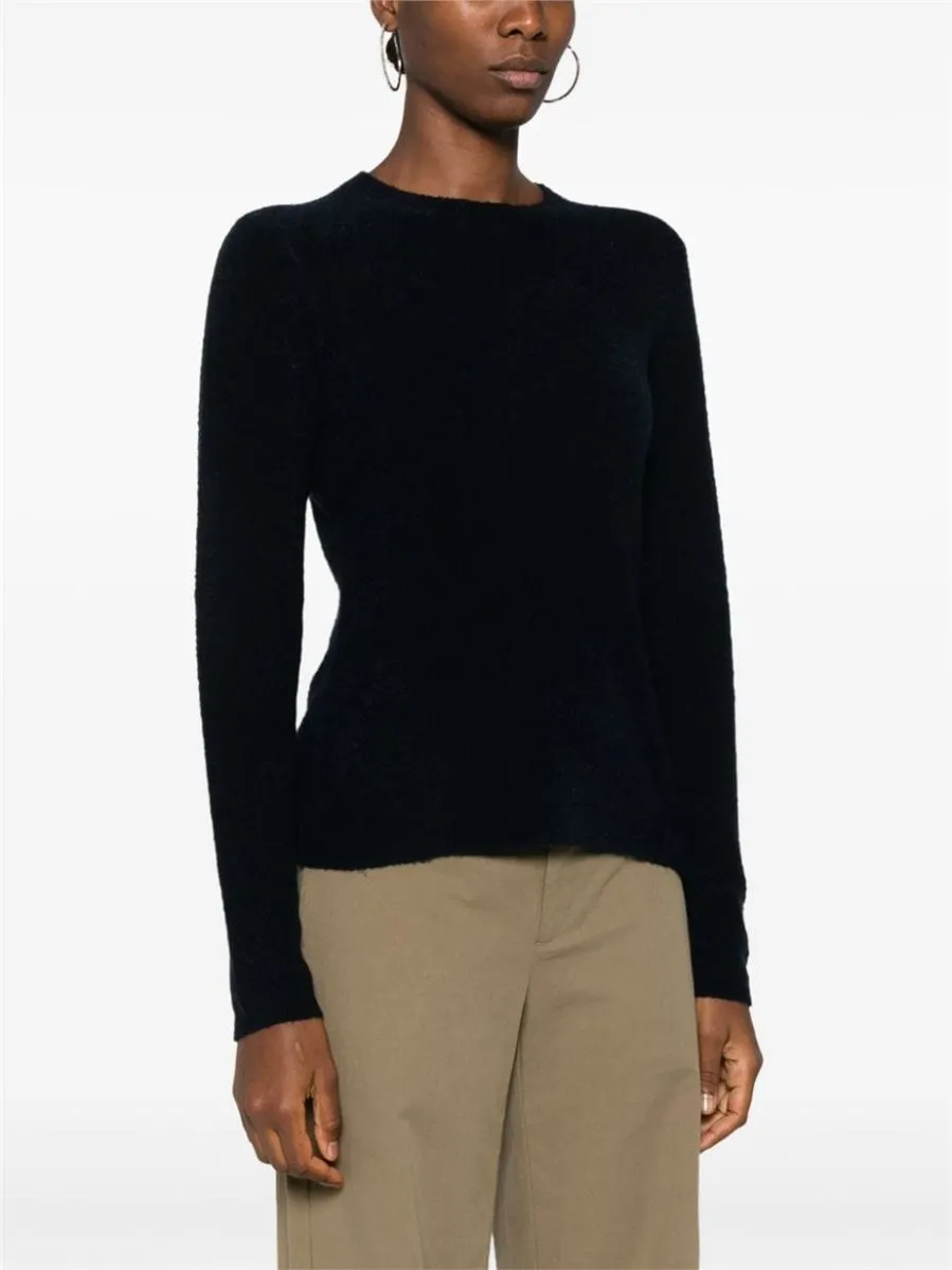 BOUCLÉ CREW-NECK SWEATER