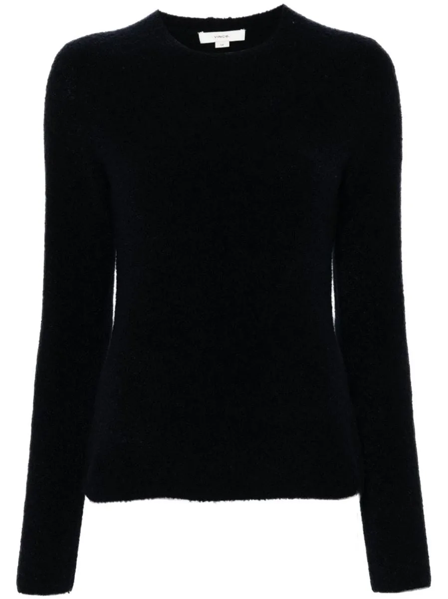 BOUCLÉ CREW-NECK SWEATER