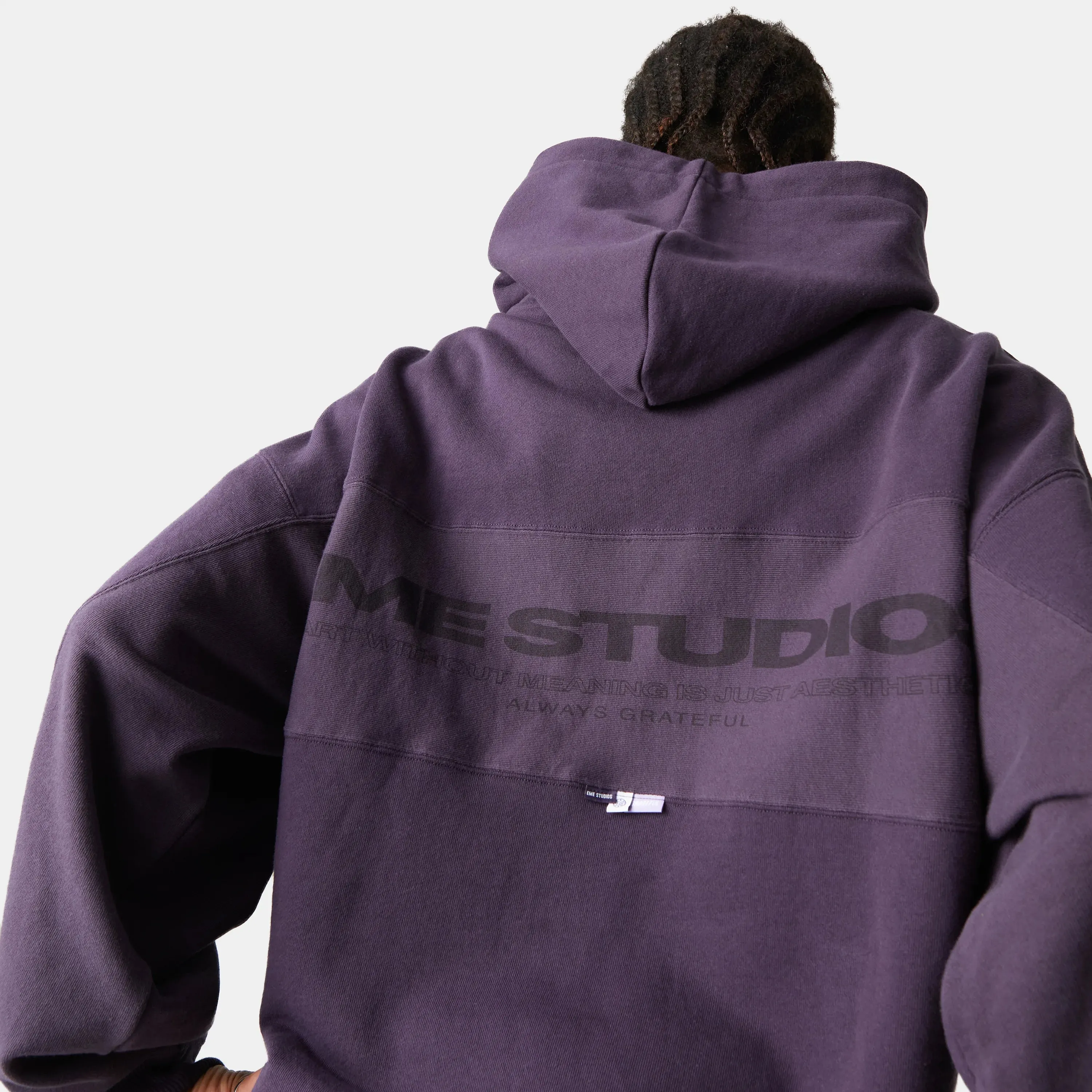 Breakdown AG Dark Mallow Oversized Hoodie