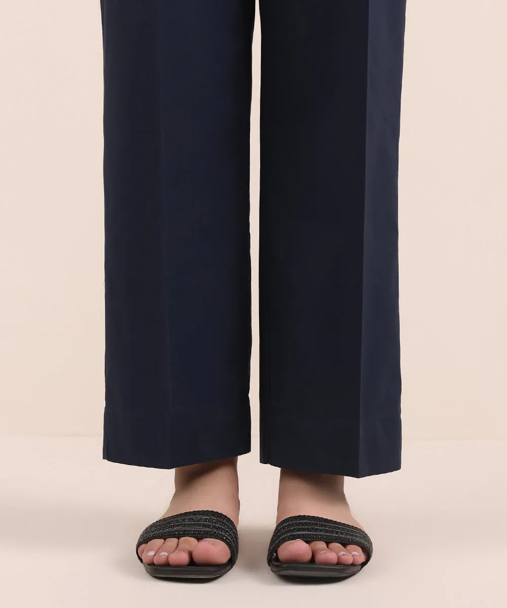Cambric Straight Pants