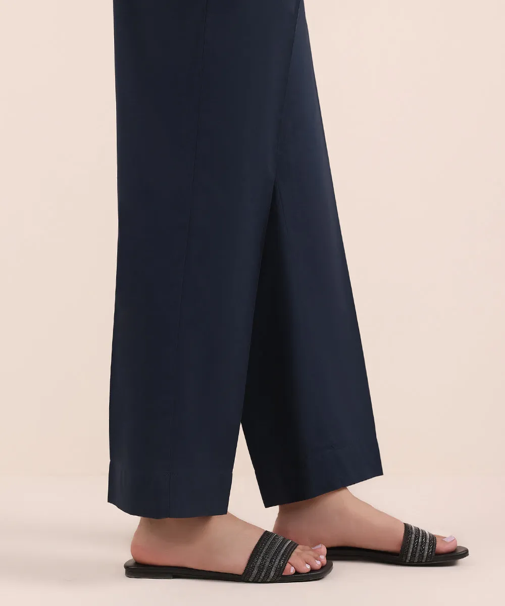 Cambric Straight Pants