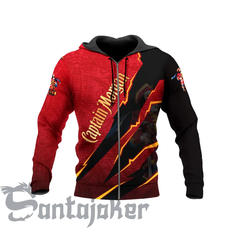 Captain Morgan Monster Style Hoodie & Zip Hoodie