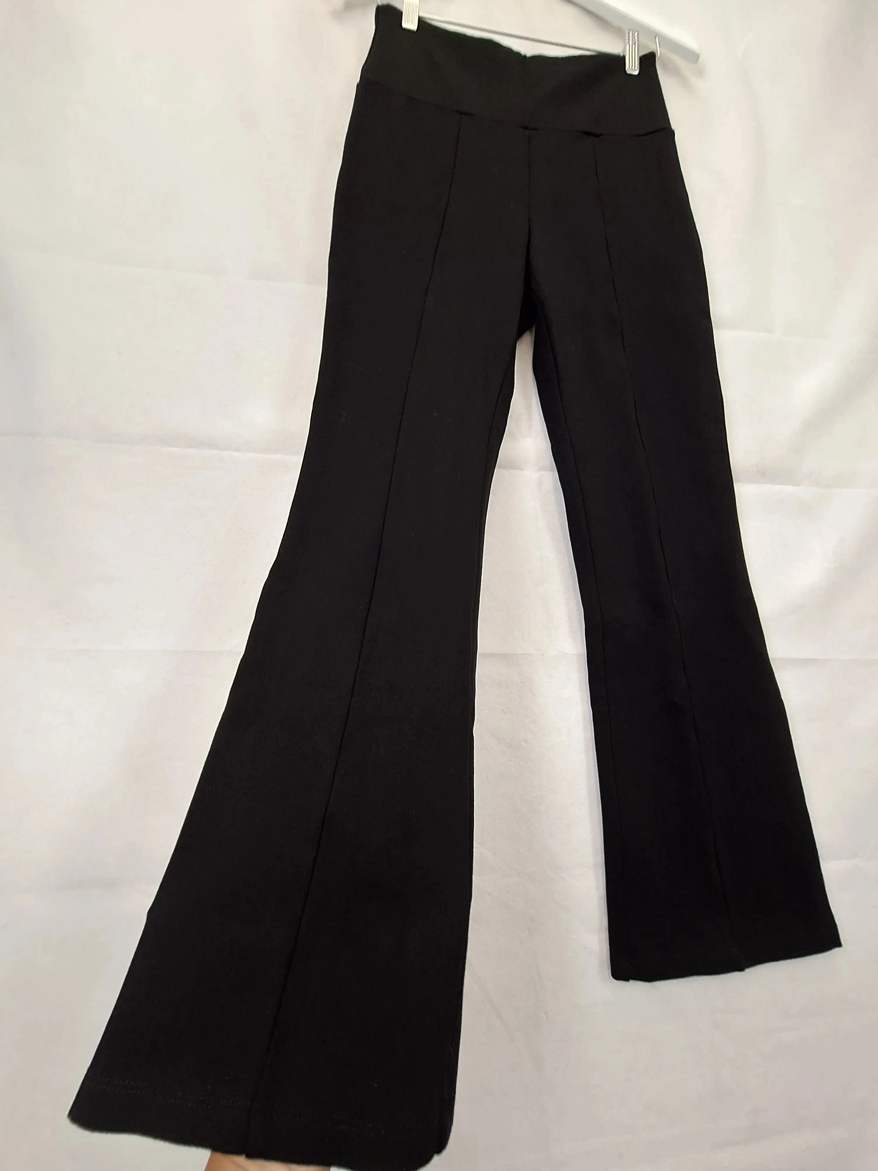 Ceres Life Panelled Boot Leg Stretch Pants Size M