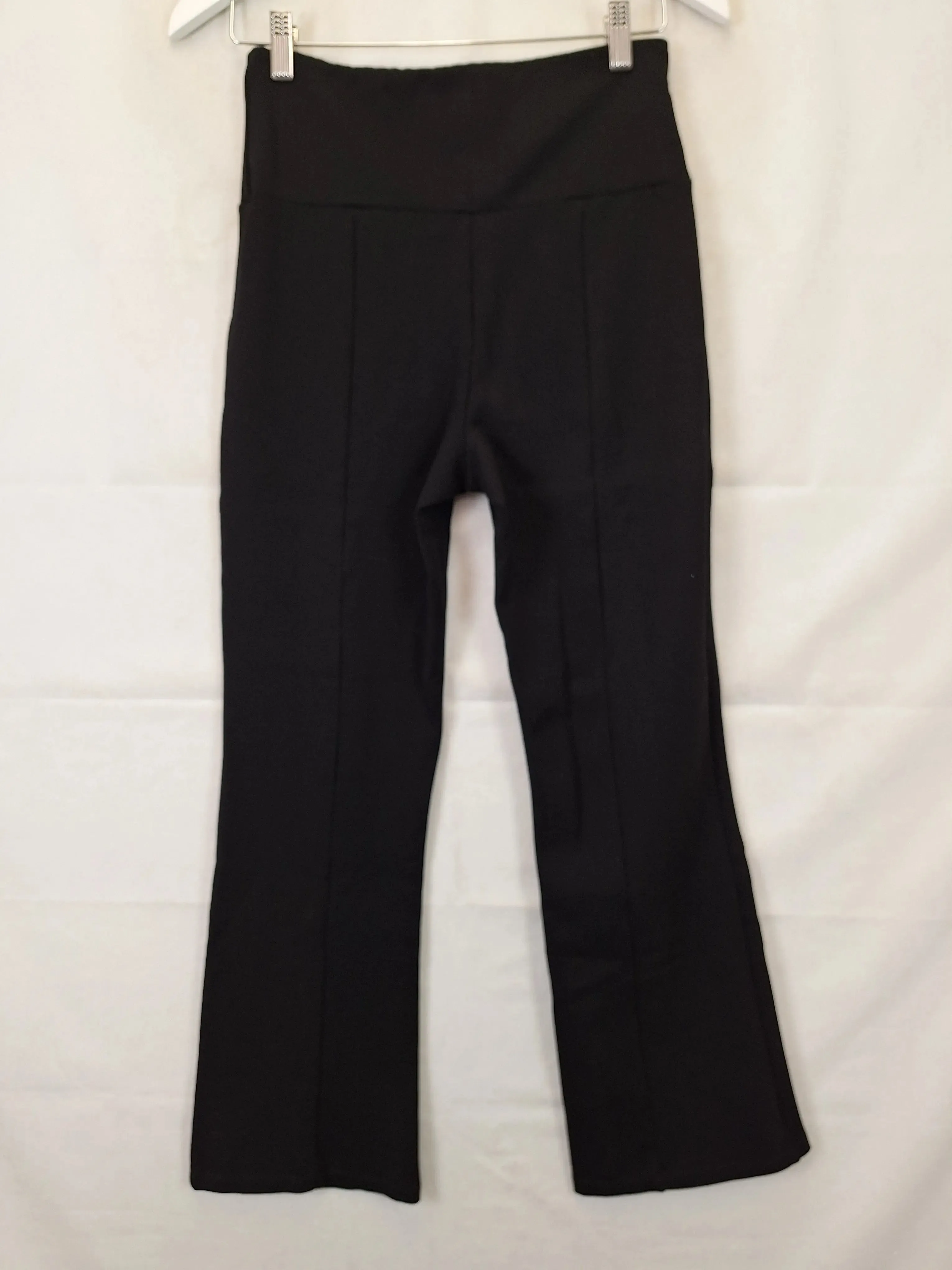 Ceres Life Panelled Boot Leg Stretch Pants Size M