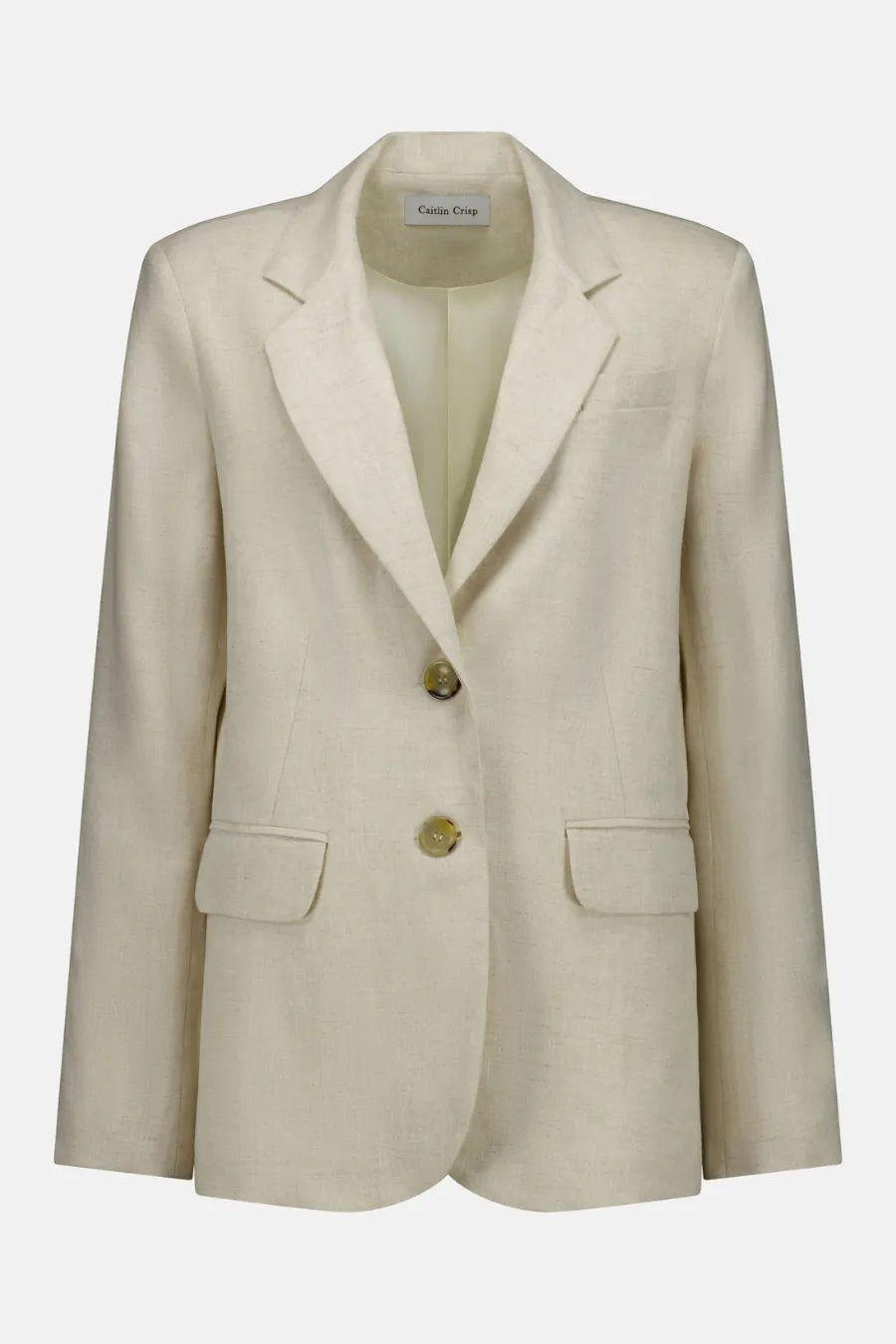 Charlie Blazer Natural Linen