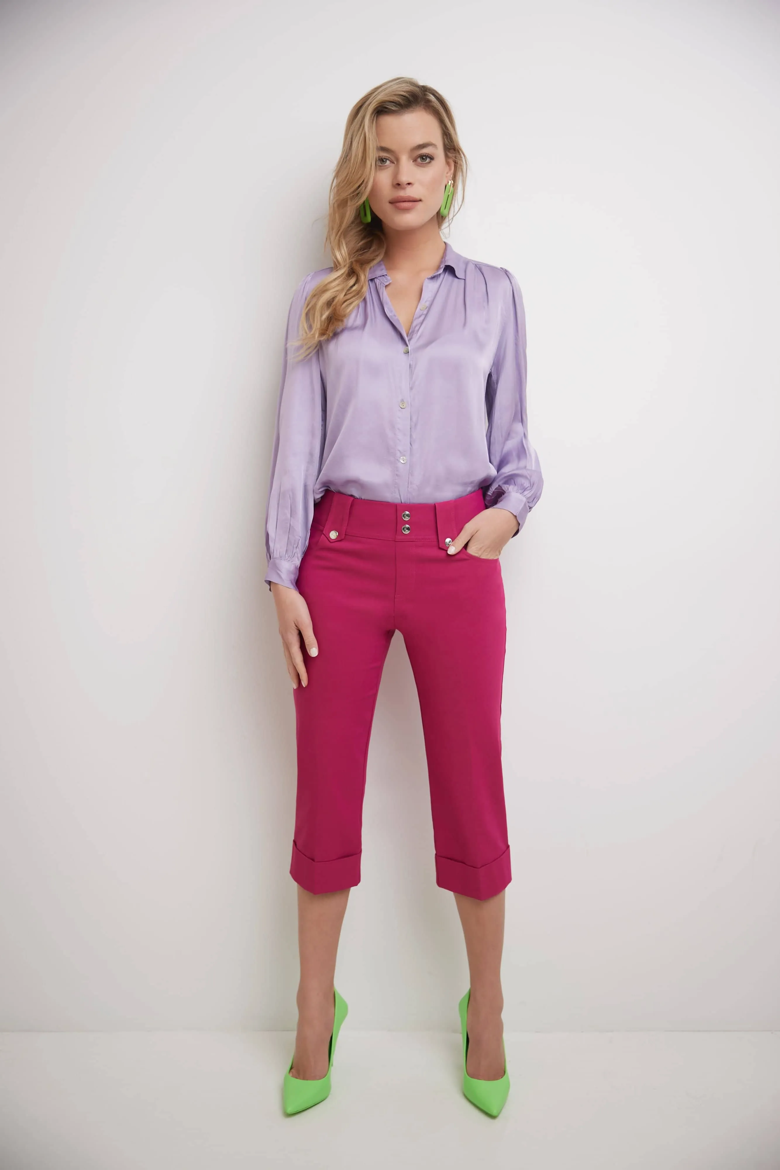 Chic Capri with Classic Cuffed Hem