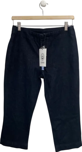 Cider Blue Denim Capri Pants UK XS