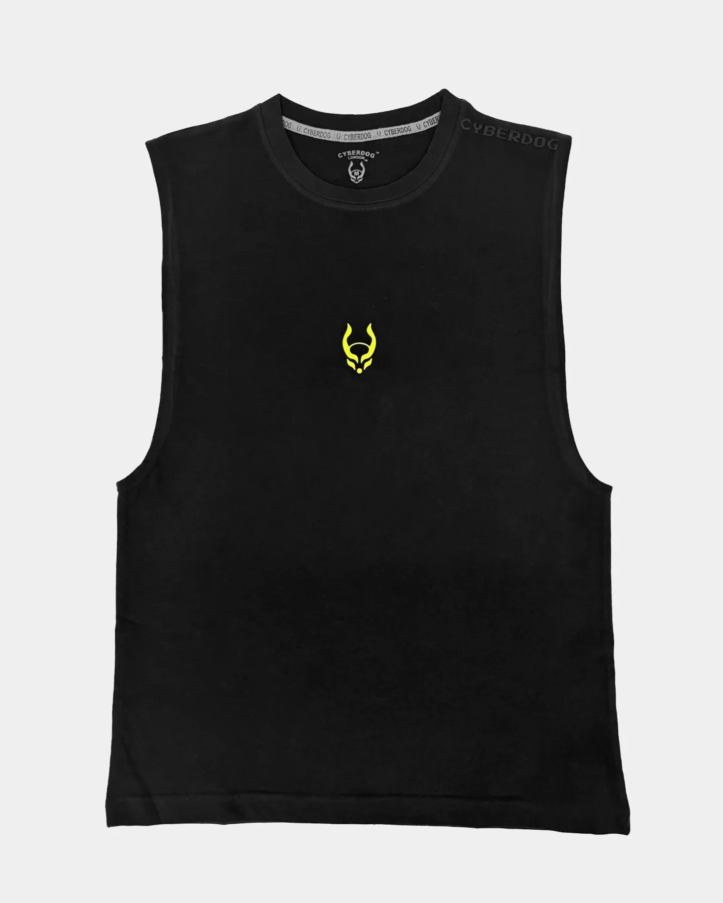 CLUB VEST LOGO BLACK