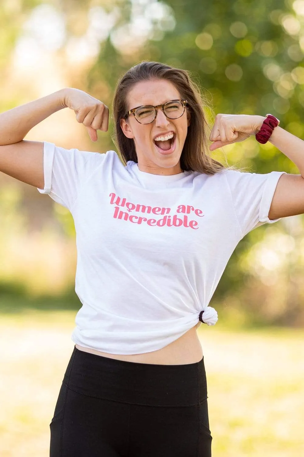 Incredible Women White T-Shirt by Colleen Ballinger