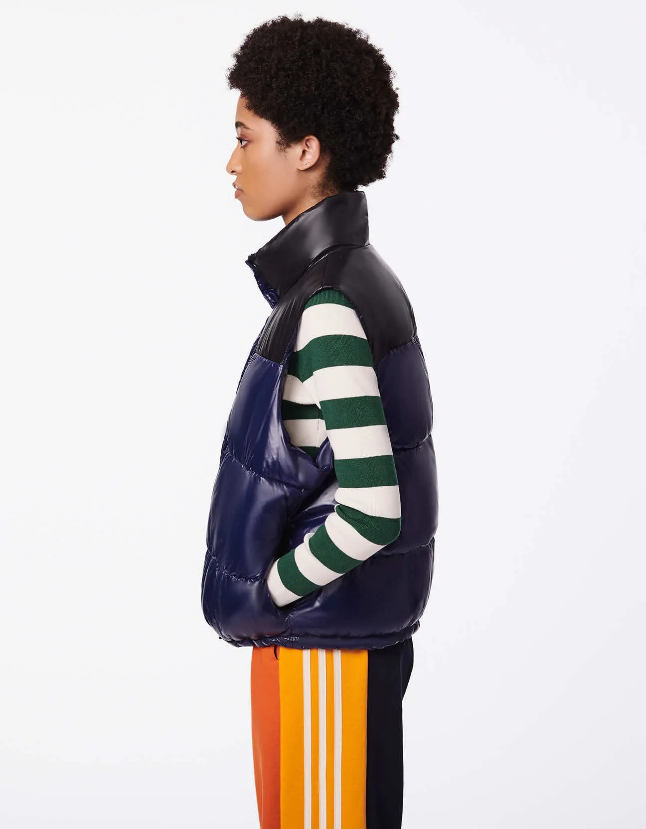 Colorblocking At Its Vest