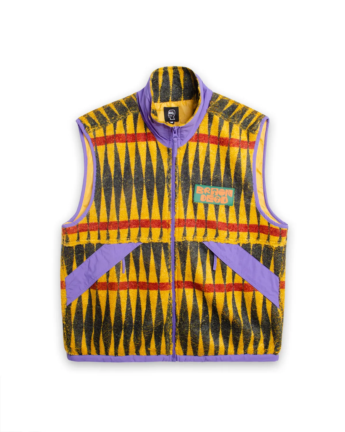 Configuration Sherpa Vest - Mustard Multi