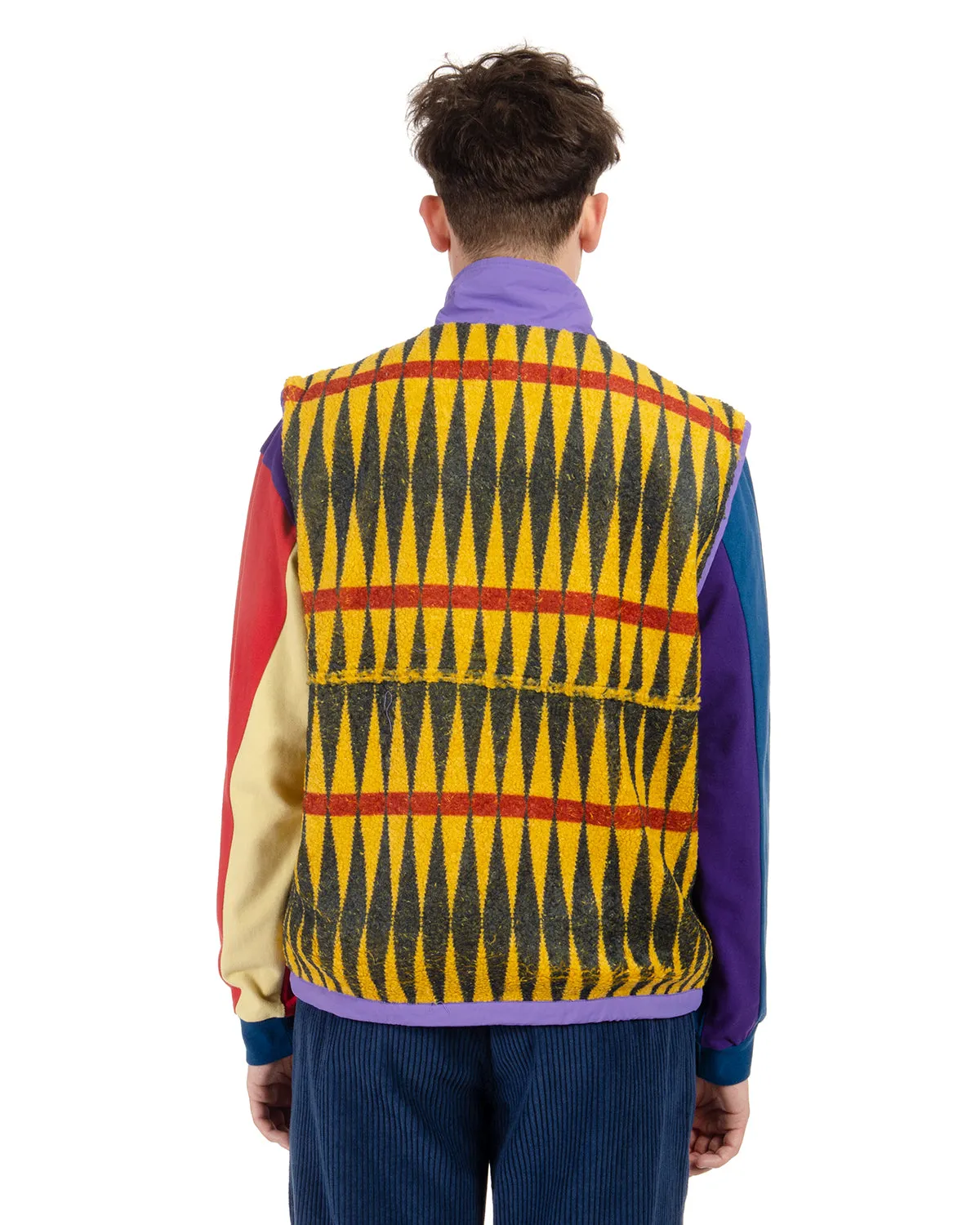 Configuration Sherpa Vest - Mustard Multi